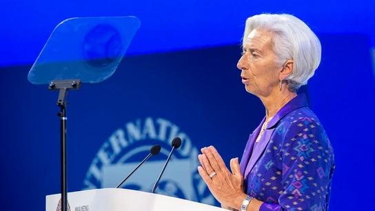 La directora gerente del Fondo Monetario Internacional (FMI), Christine Lagarde La directora gerente del Fondo Monetario Internacional (FMI), Christine Lagarde