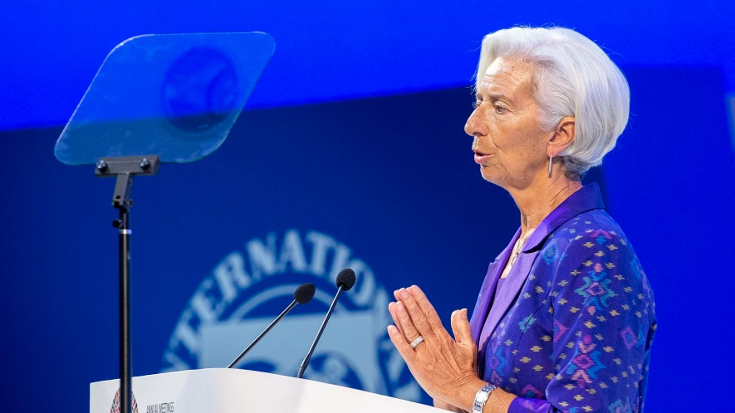 La directora gerente del Fondo Monetario Internacional (FMI), Christine Lagarde La directora gerente del Fondo Monetario Internacional (FMI), Christine Lagarde