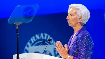  La directora gerente del Fondo Monetario Internacional (FMI), Christine Lagarde
