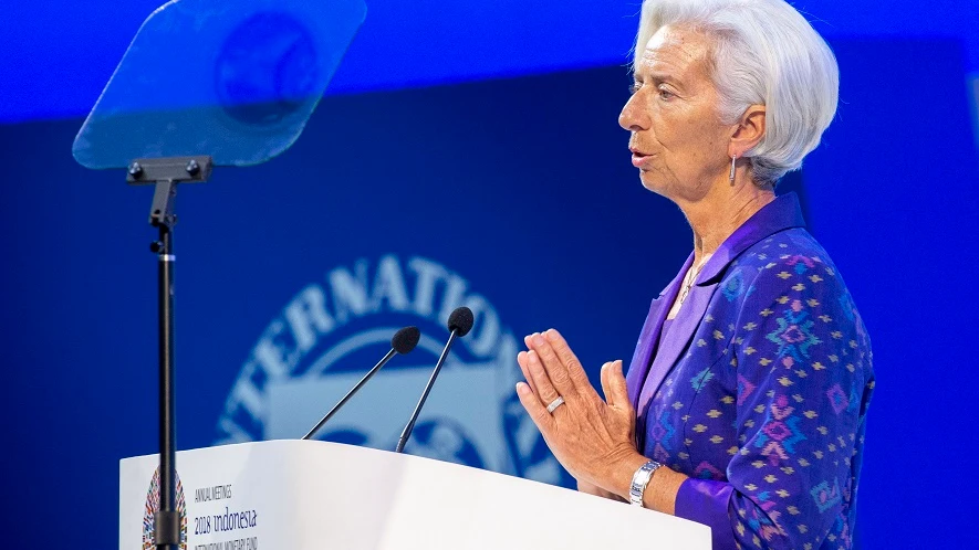  La directora gerente del Fondo Monetario Internacional (FMI), Christine Lagarde