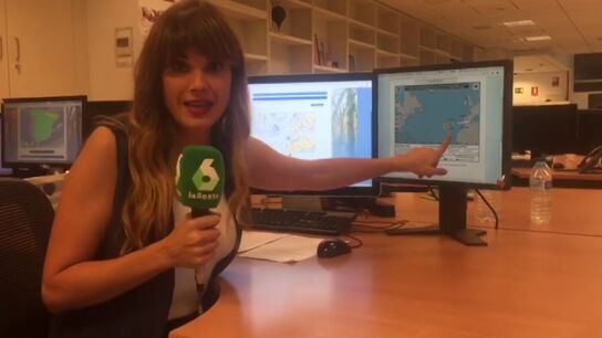 El centro nacional de huracanes en Miami actualiza la informaci&oacute;n del hurac&aacute;n Leslie y le da una trayectoria que le sit&uacute;a en el golfo de C&aacute;diz