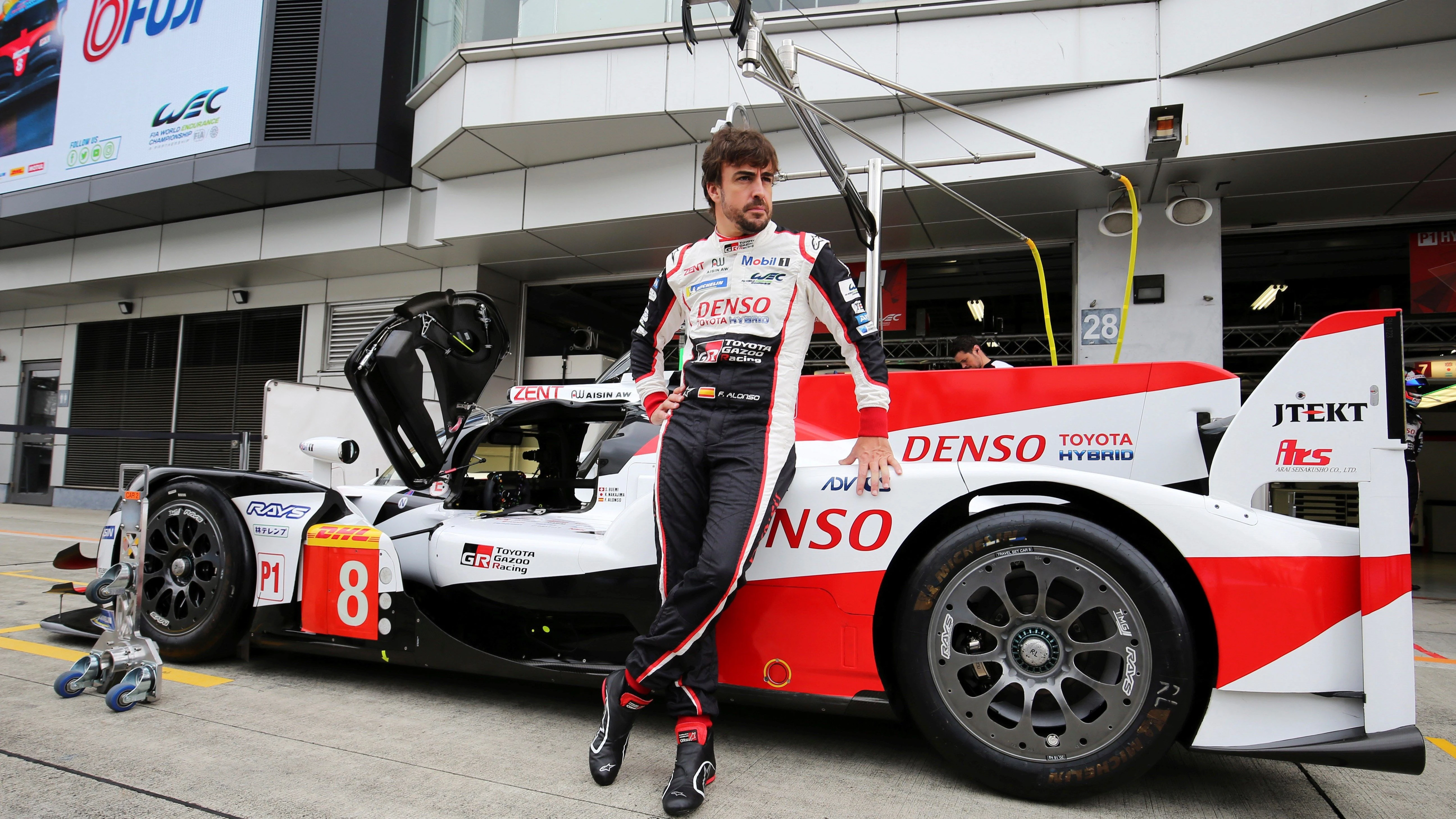 Fernando Alonso se prepara para competir en las 6 Horas de Fuji