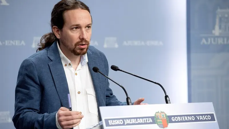 El secretario general de Podemos, Pablo Iglesias