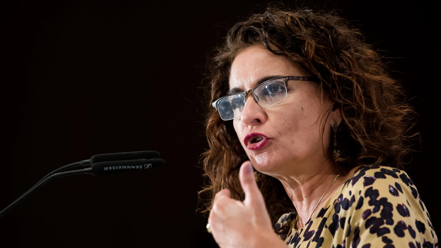 La ministra de Hacienda, María Jesús Montero La ministra de Hacienda, María Jesús Montero