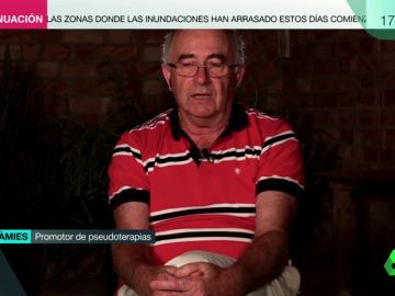 Josep Pàmies, tras recibir denuncias por prometer curar el autismo con lejía: "Estaré orgulloso de acabar en la cárcel" Josep Pàmies, tras recibir denuncias por prometer curar el autismo con lejía: "Estaré orgulloso de acabar en la cárcel"