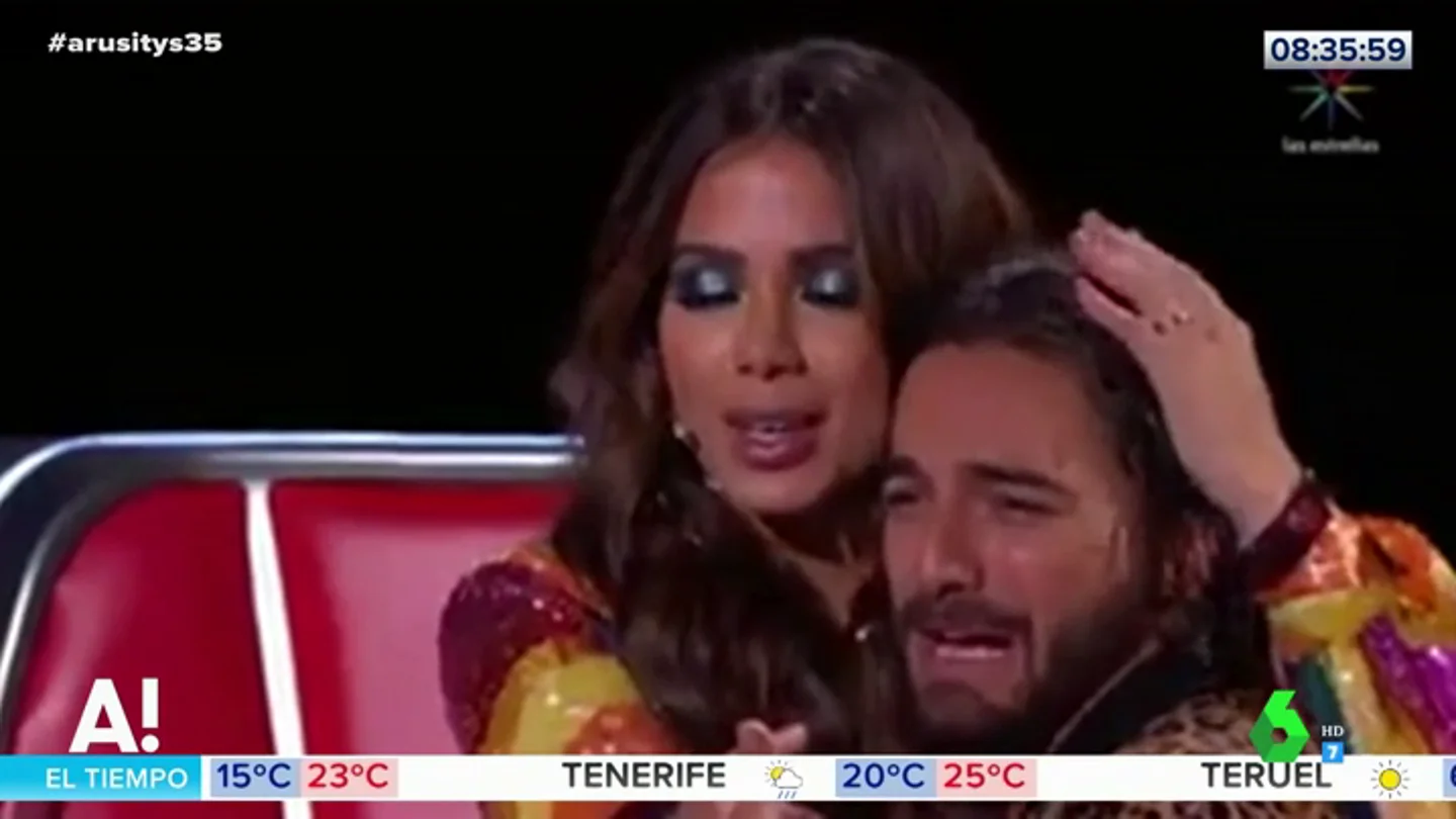 La criticada actitud de Maluma con una concursante de 'La Voz' México La criticada actitud de Maluma con una concursante de 'La Voz' México