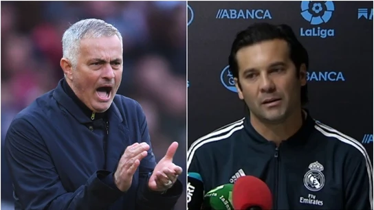 Mourinho y Solari, candidatos al banquillo blanco Mourinho y Solari, candidatos al banquillo blanco