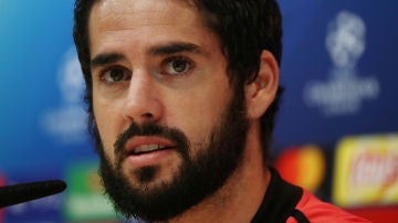 Isco, en rueda de prensa