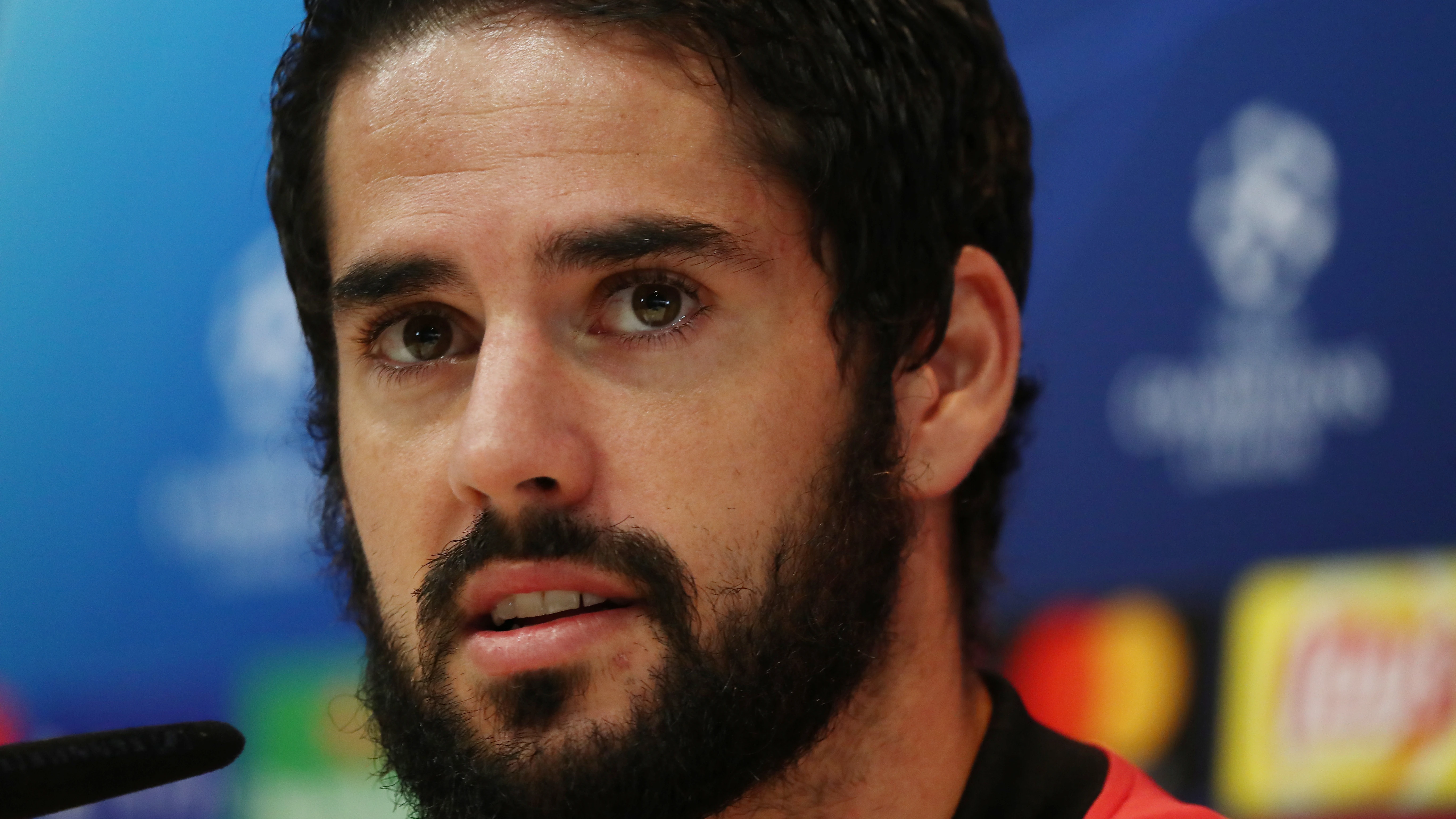 Isco, en rueda de prensa