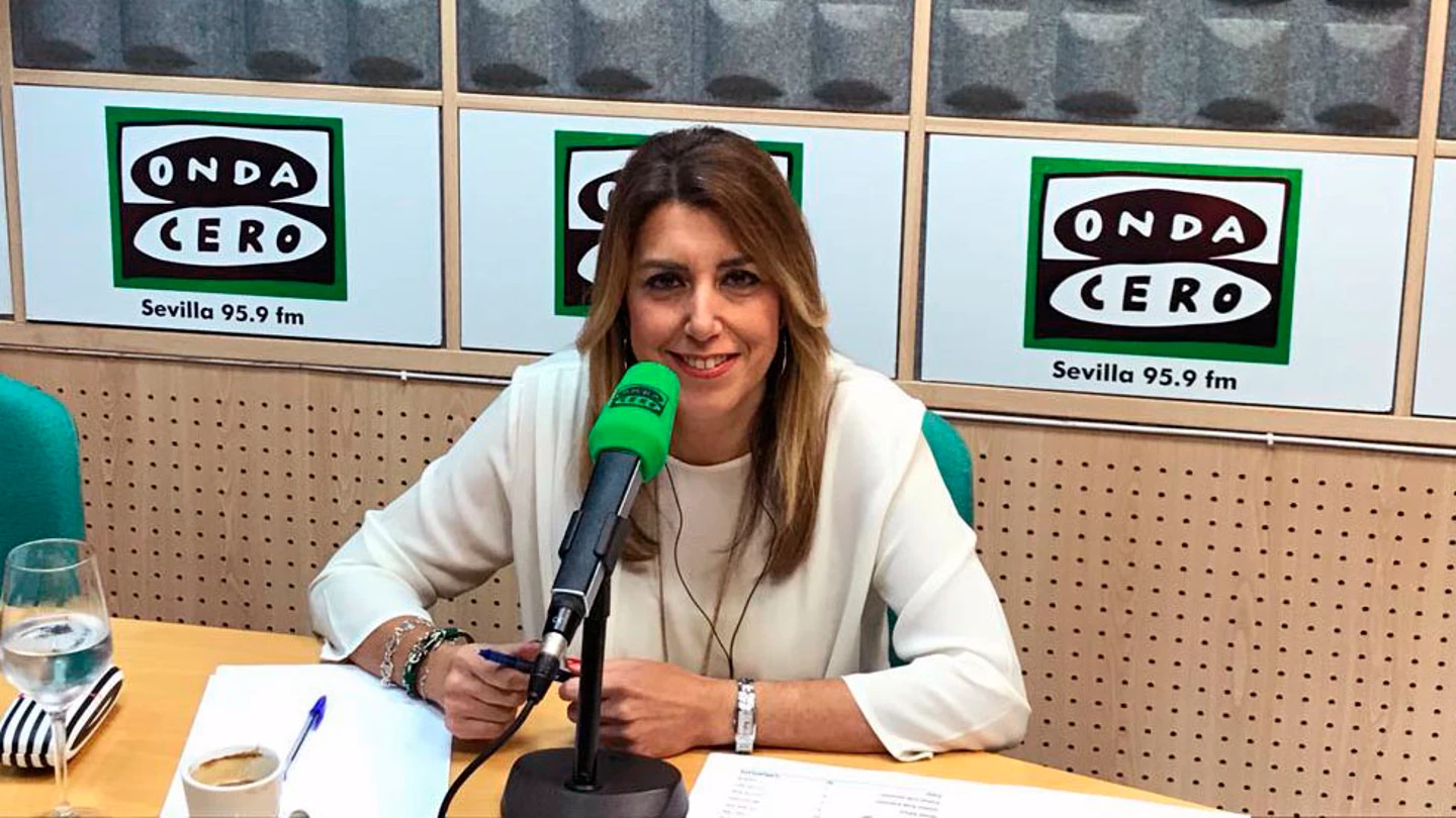 Susana Díaz en Onda Cero Susana Díaz en Onda Cero