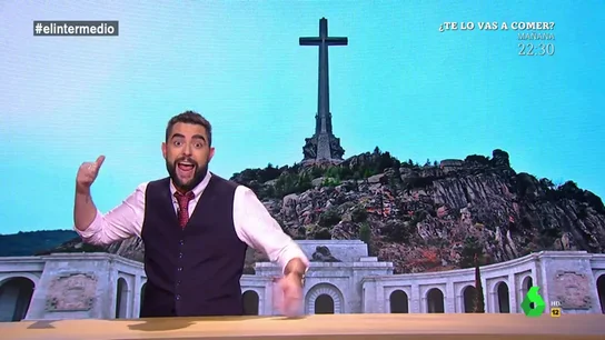 Dani Mateo, a punto de 'liarla' de nuevo con un chiste sobre el Valle de los Caídos: "Cuidadito con lo que dices, no quiero dormir en la cárcel" Dani Mateo, a punto de 'liarla' de nuevo con un chiste sobre el Valle de los Caídos: "Cuidadito con lo que dices, no quiero dormir en la cárcel"