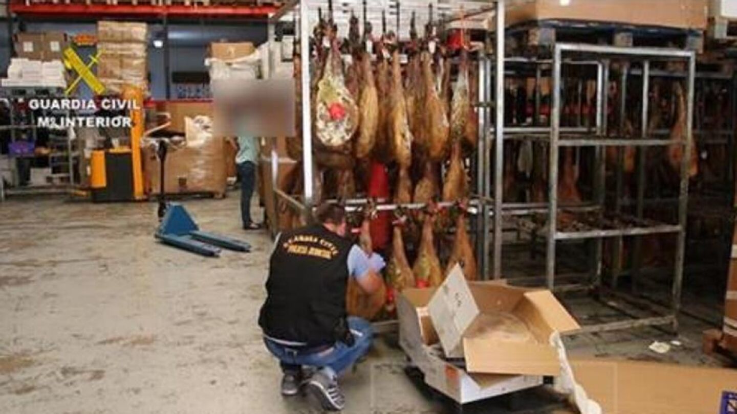 La Guardia Civil incauta 1.000 toneladas de productos c&aacute;rnicos en condiciones de insalubridad