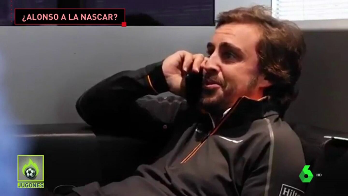 &iquest;Fernando Alonso a la NASCAR? Una llamada de Jimmie Johnson abre la posibilidad
