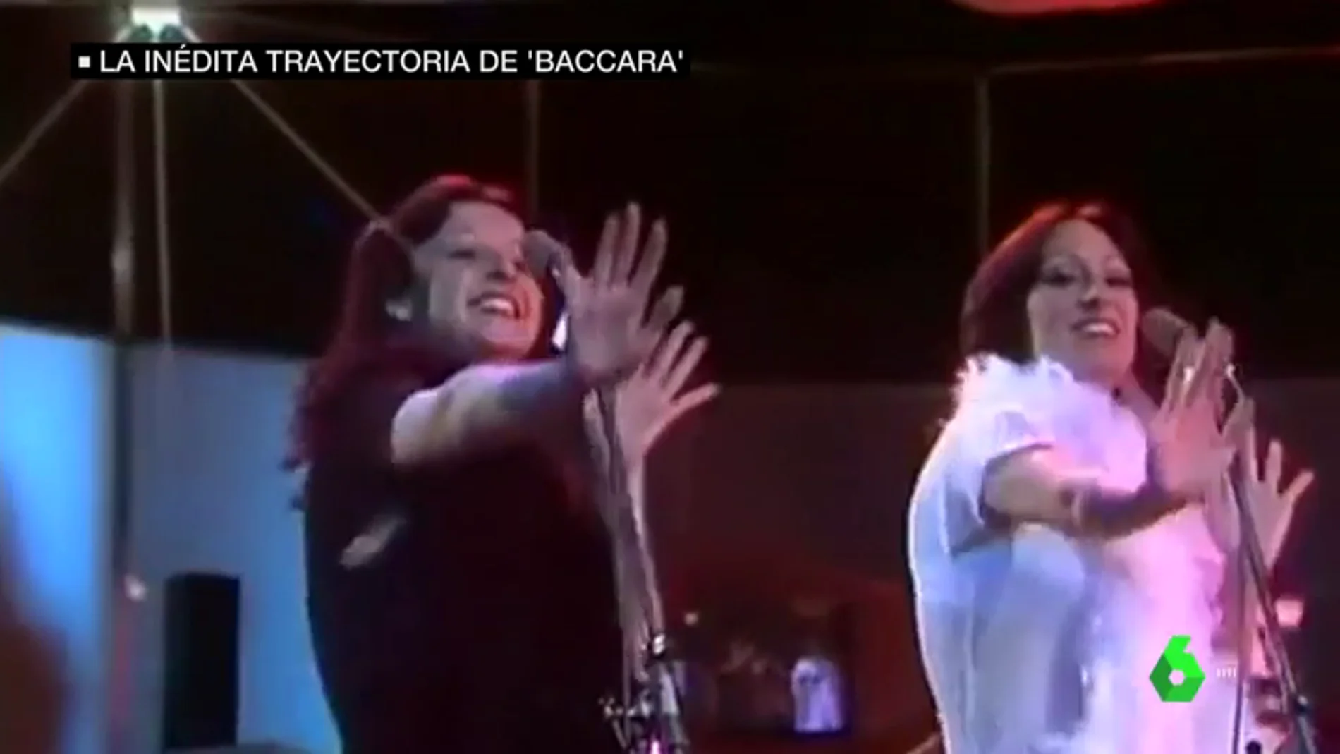 El dúo musical 'Baccara'
