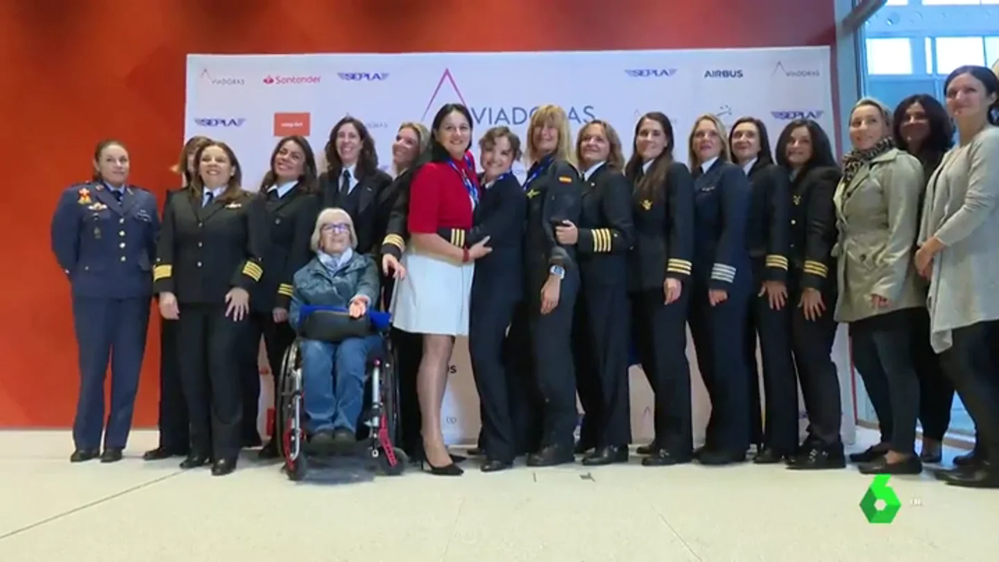 Mujeres piloto lanzan un mensaje a las jóvenes Mujeres piloto lanzan un mensaje a las jóvenes