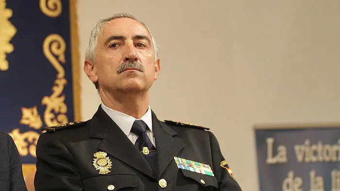 El jefe superior del Cuerpo Nacional de Policía en Navarra, Daniel Rodríguez López