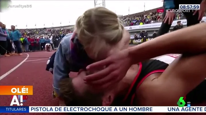 El premio más bonito del mundo a un atleta