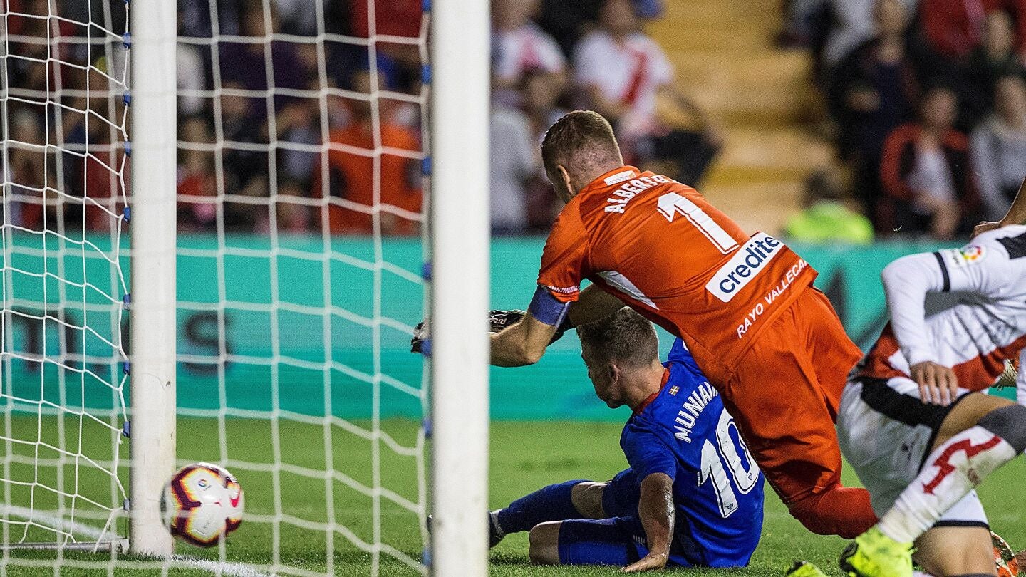 Iker Muniain anota el empate ante el Rayo