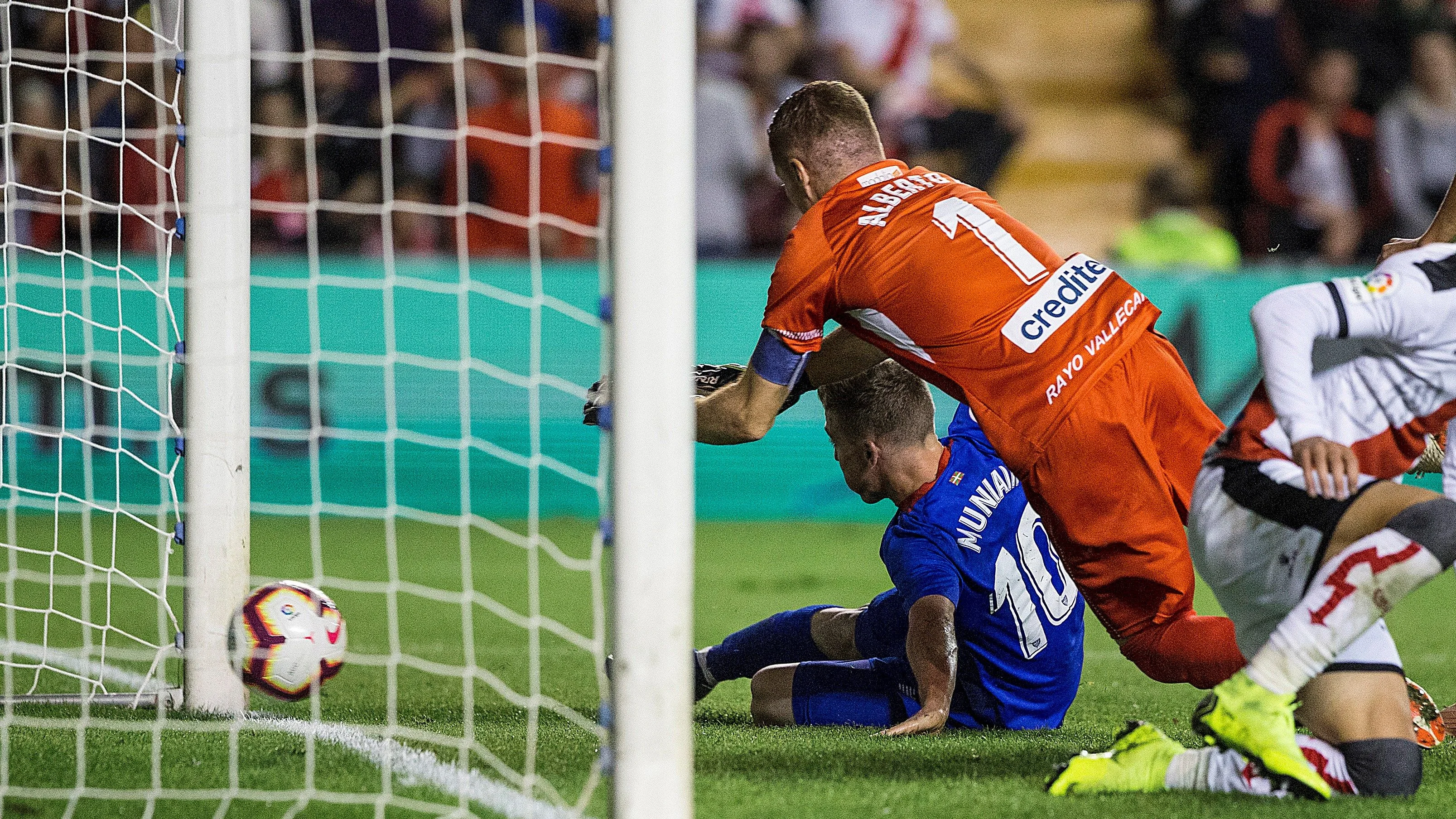 Iker Muniain anota el empate ante el Rayo