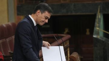 El presidente del Gobierno, Pedro Sánchez