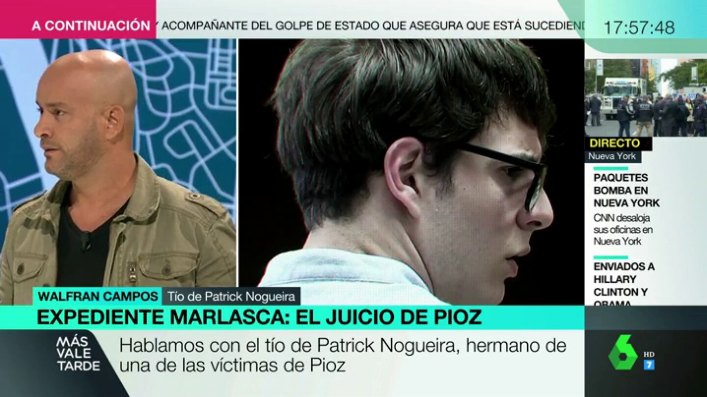 Habla el t&iacute;o de Patrick Nogueira: "Su perd&oacute;n es forzado. Es muy f&aacute;cil hablar de los muertos porque no se pueden defender"