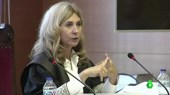 La fiscal Rocío Rojo en el juicio de Pioz La fiscal Rocío Rojo en el juicio de Pioz