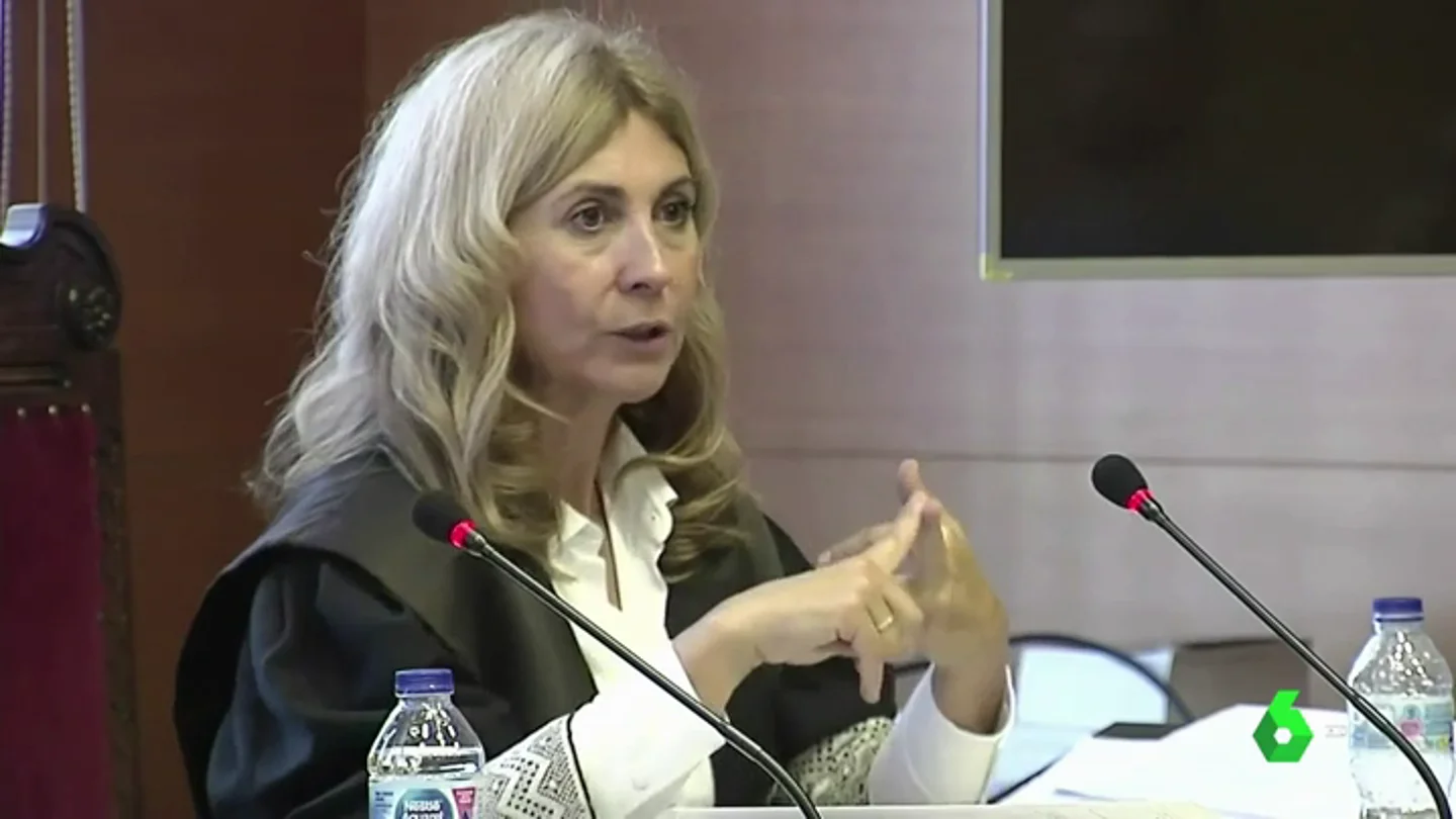 La fiscal Rocío Rojo en el juicio de Pioz La fiscal Rocío Rojo en el juicio de Pioz