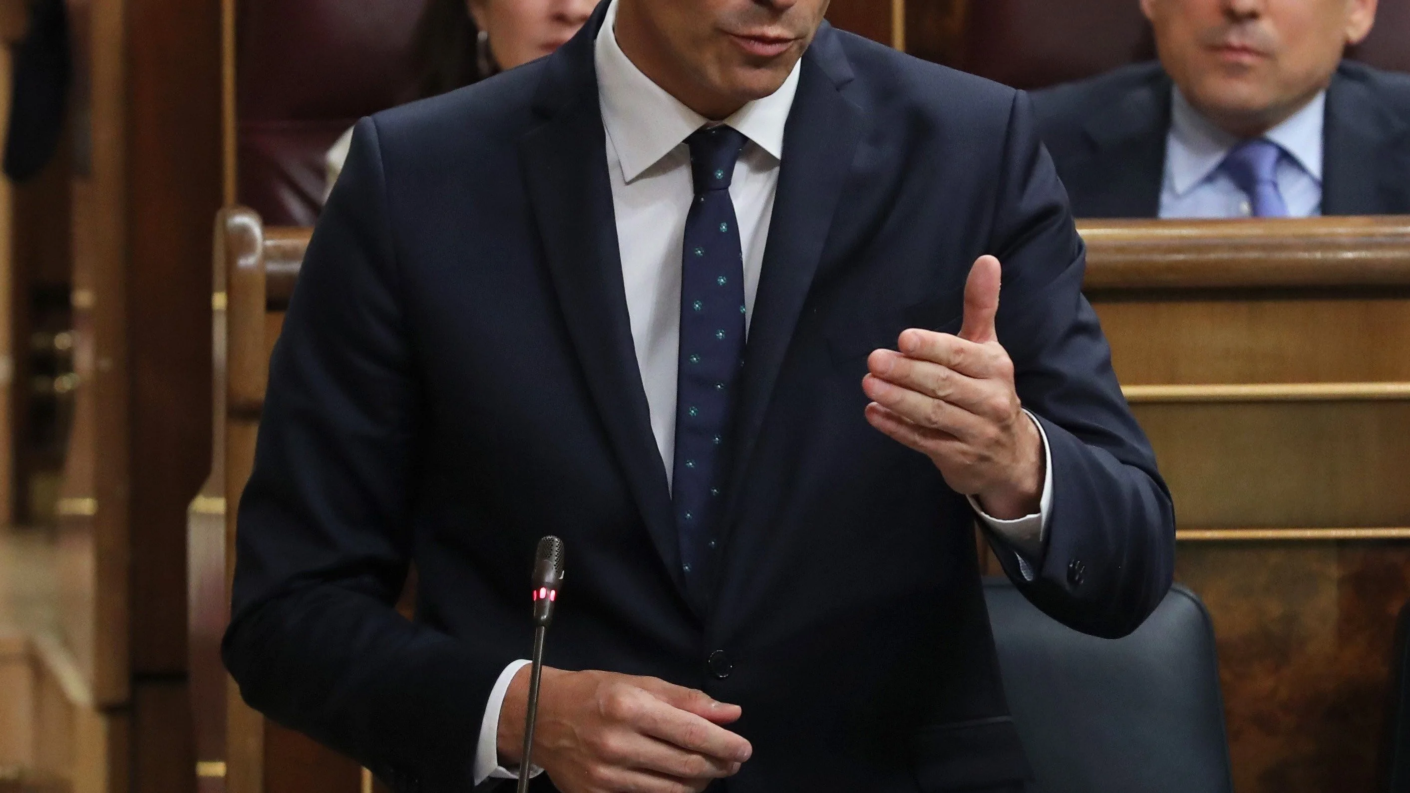 El presidente del Gobierno, Pedro Sánchez