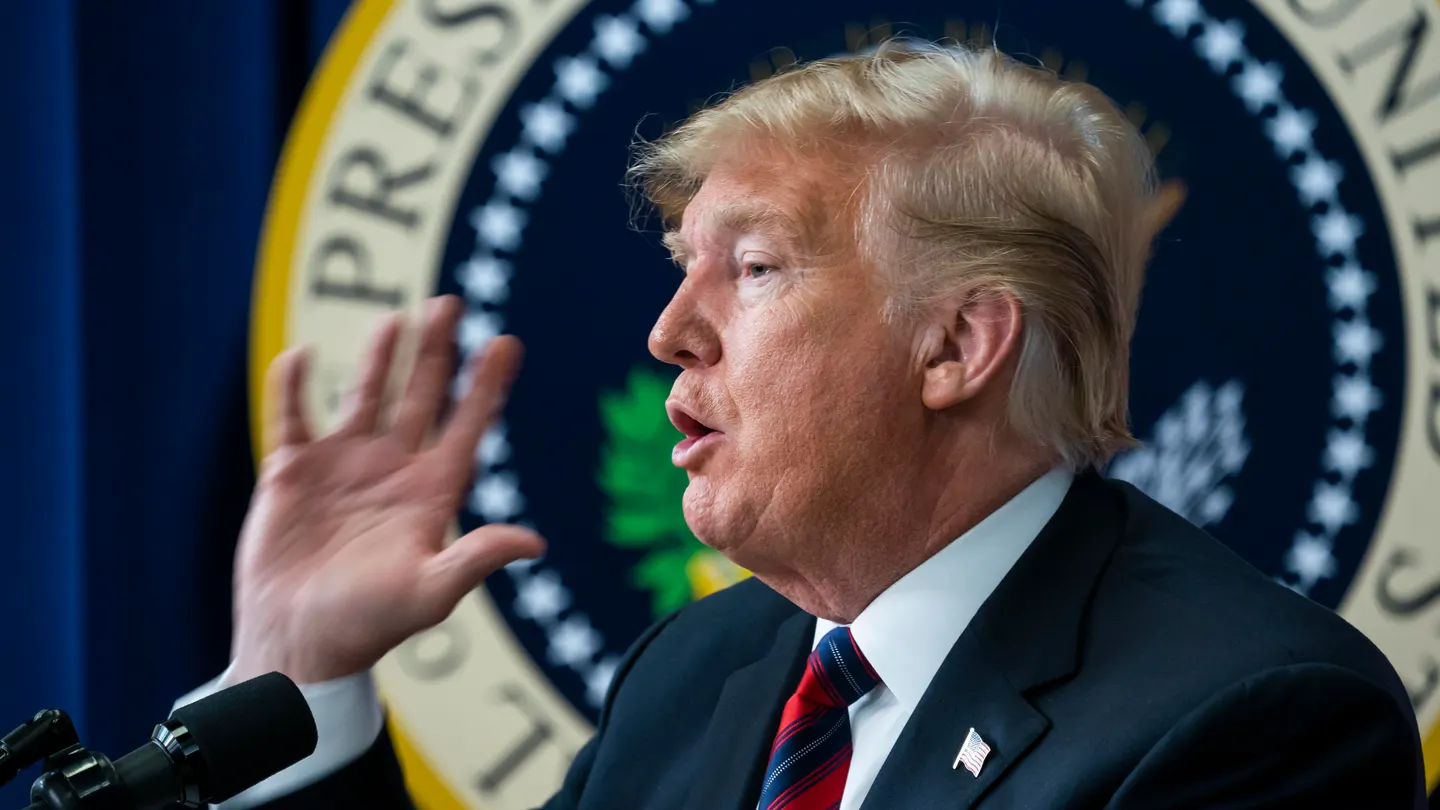 El presidente estadounidense, Donald Trump El presidente estadounidense, Donald Trump
