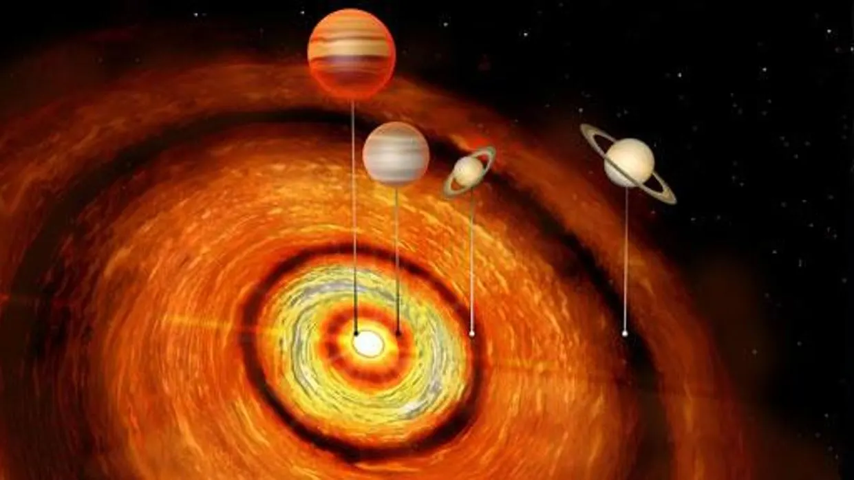 Dos Júpiter y dos Saturno para una sola estrella: así es el sistema solar que desafía las teorías de la formación planetaria