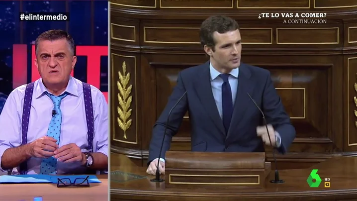 Wyoming hace un 'fast check' a Pablo Casado: "¿Qué dice el polígrafo de Sandrita?