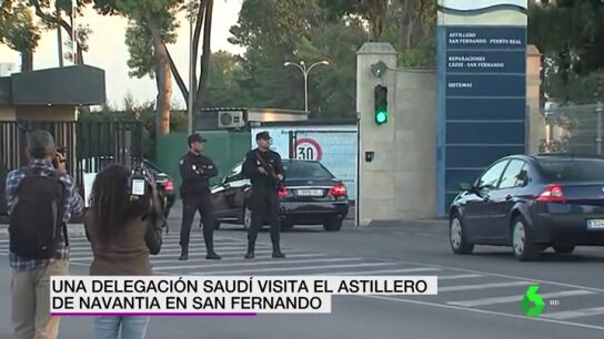 Una delegaci&oacute;n saud&iacute; visita el astillero de Navantia