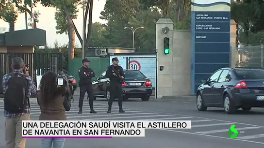 Una delegación saudí visita el astillero de Navantia Una delegación saudí visita el astillero de Navantia