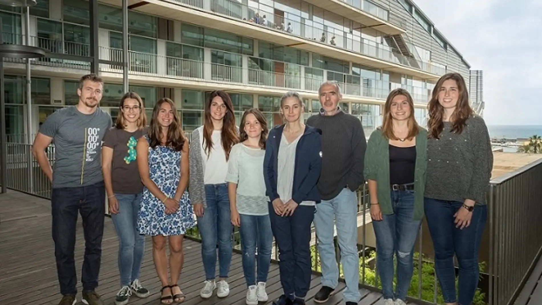 Investigadores del grupo de Cristina López-Rodríguez y Jose Aramburu