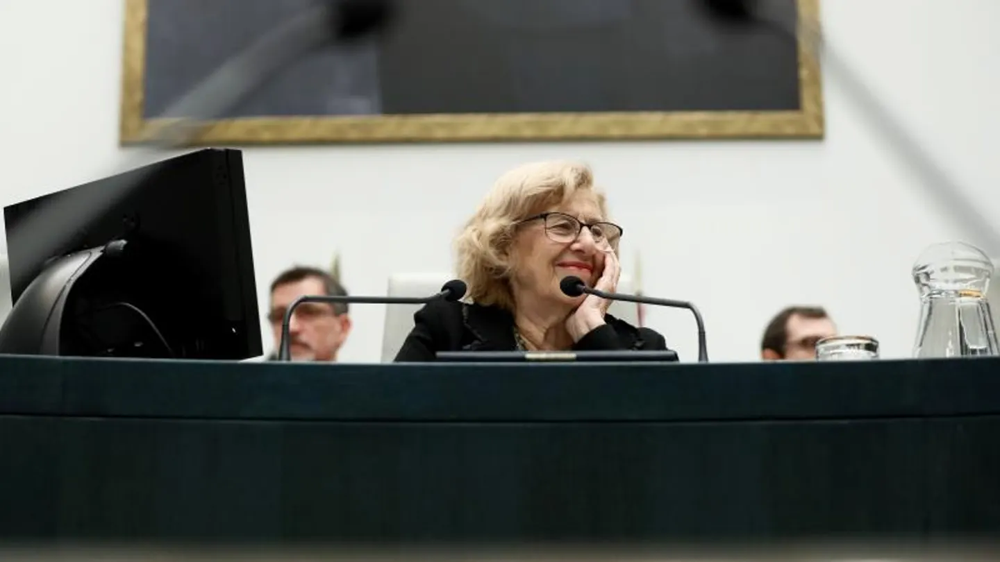 La alcaldesa de Madrid, Manuela Carmena La alcaldesa de Madrid, Manuela Carmena