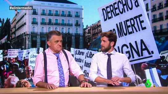 La pregunta de Gonzo a Wyoming sobre la eutanasia: "¿Permitirías que alguien te ayudara a morir sabiendo que puede acabar en la cárcel?" La pregunta de Gonzo a Wyoming sobre la eutanasia: "¿Permitirías que alguien te ayudara a morir sabiendo que puede acabar en la cárcel?"