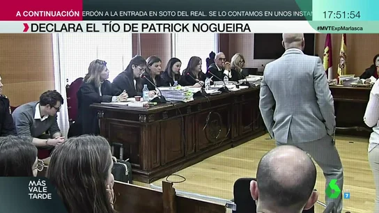 El tío de Patrick Nogueira declara por el crimen de Pioz: "Fue una gran decepción, él era como mi hijo, como mi hermano pequeño" El tío de Patrick Nogueira declara por el crimen de Pioz: "Fue una gran decepción, él era como mi hijo, como mi hermano pequeño"