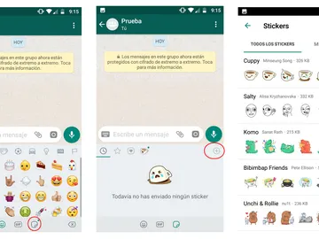 Stickers en WhatsApp Stickers en WhatsApp