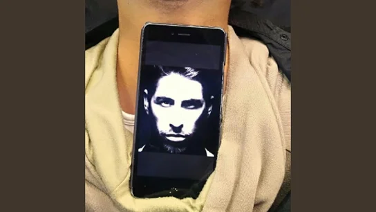 La foto de Sergio Ramos que llevó el aficionado La foto de Sergio Ramos que llevó el aficionado