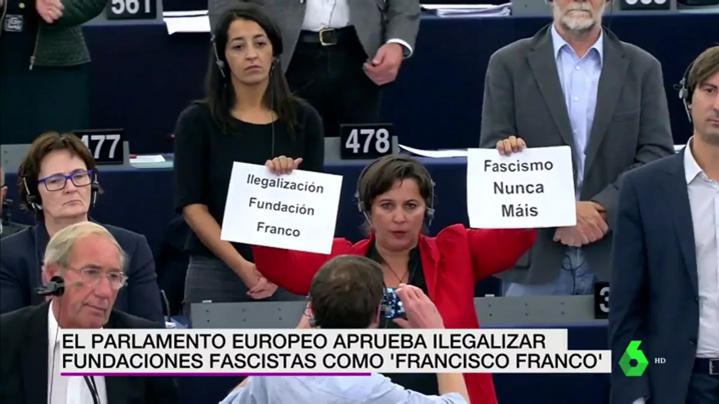 El Parlamento Europeo aprueba ilegalizar fundaciones fascistas El Parlamento Europeo aprueba ilegalizar fundaciones fascistas