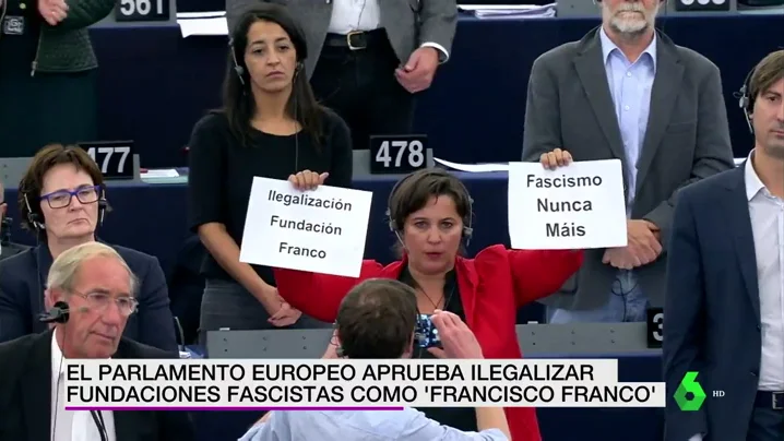 El Parlamento Europeo aprueba ilegalizar fundaciones fascistas