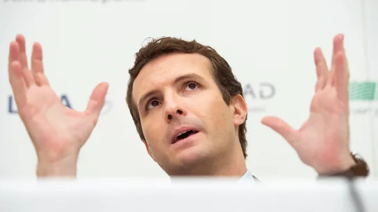 El presidente del Partido Popular Pablo Casado El presidente del Partido Popular Pablo Casado