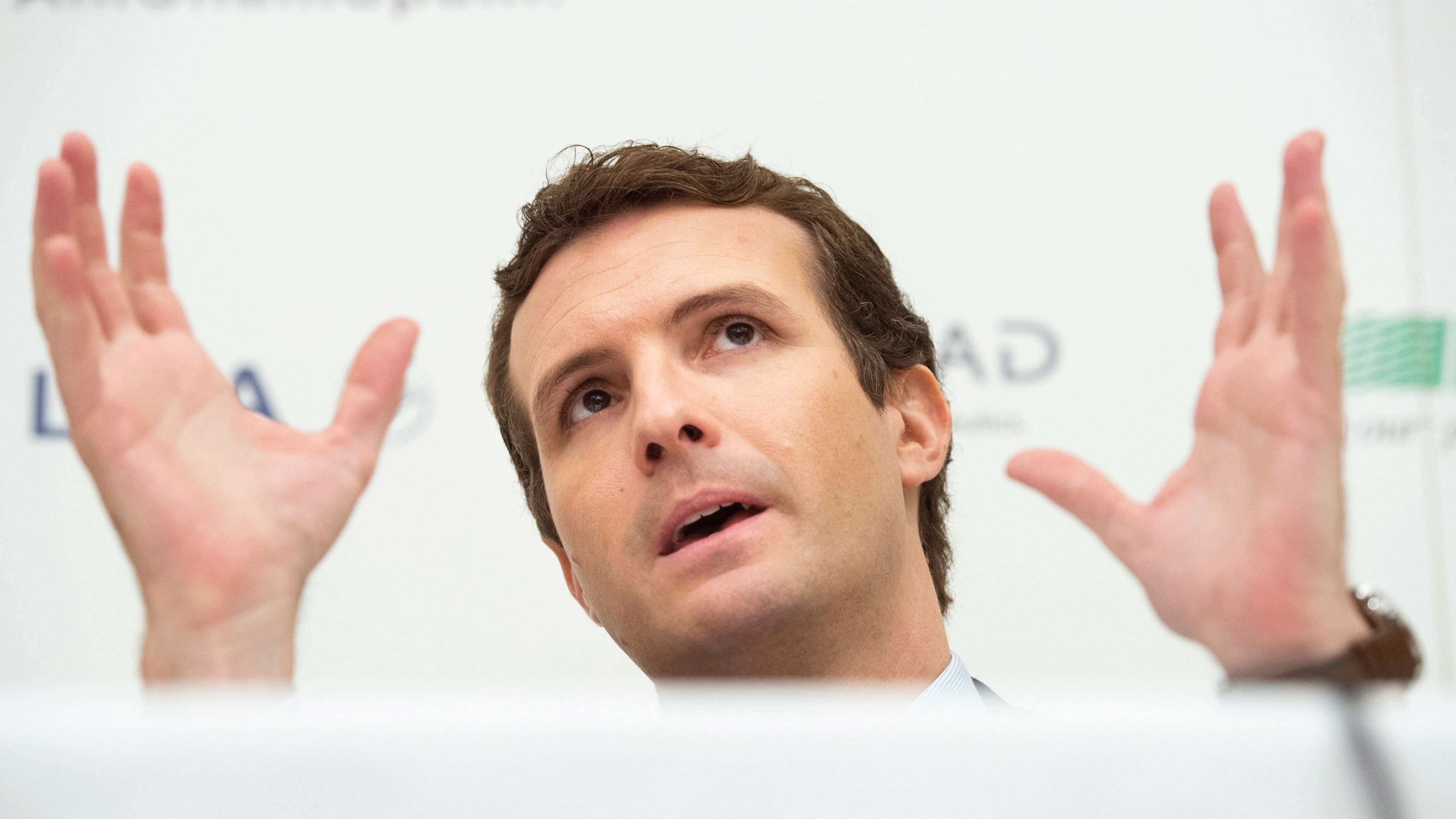 El presidente del Partido Popular Pablo Casado