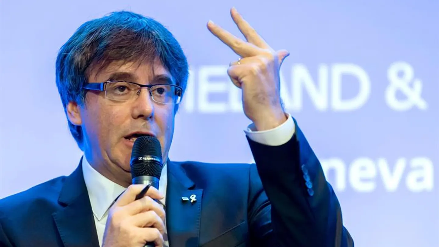 El expresidente de la Generalitat, Carles Puigdemont El expresidente de la Generalitat, Carles Puigdemont