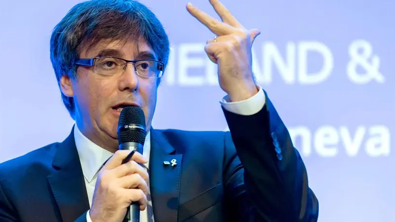 El expresidente de la Generalitat, Carles Puigdemont