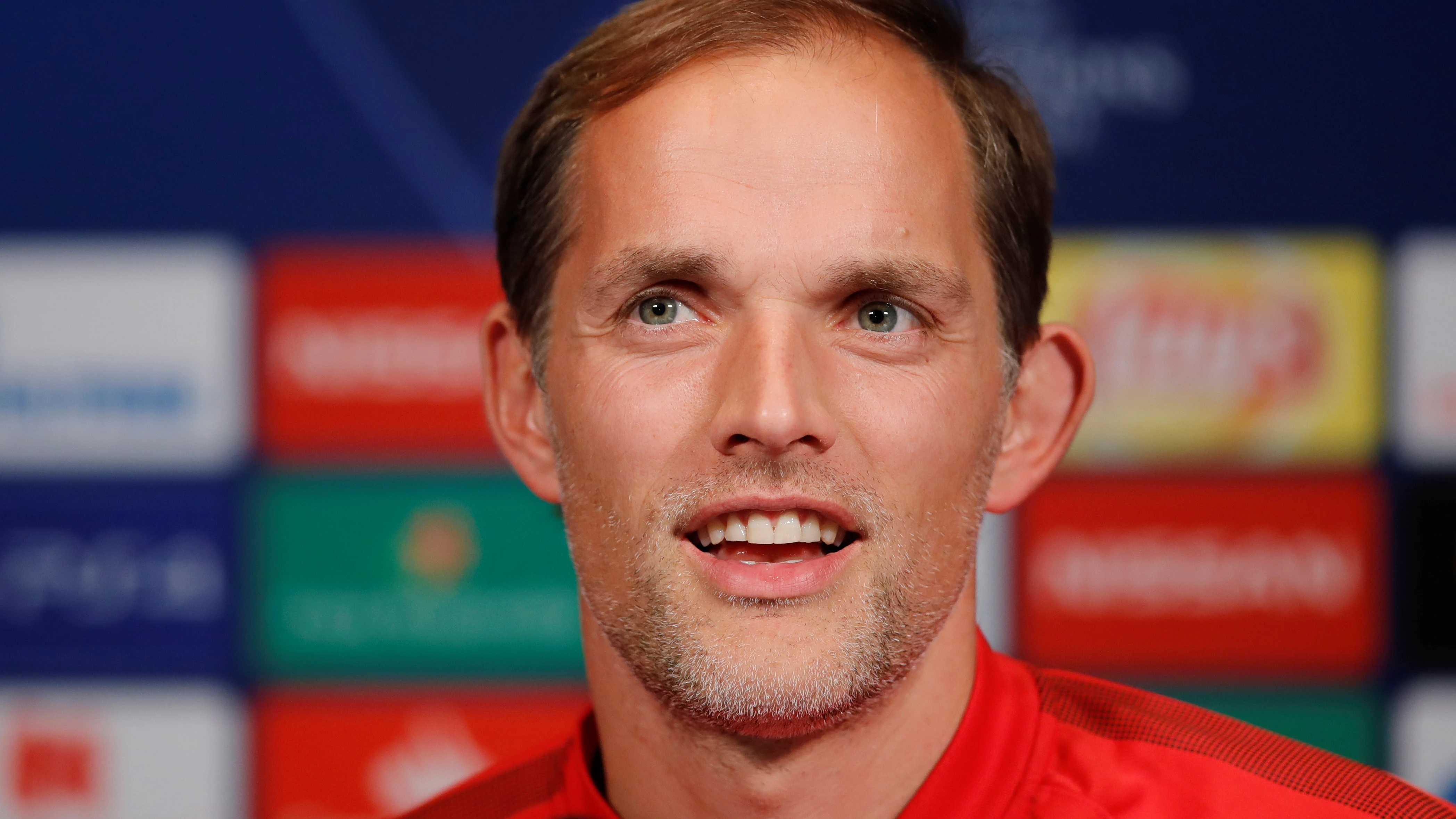 Thomas Tuchel en rueda de prensa tras el partido contra el Nápoles en Champions