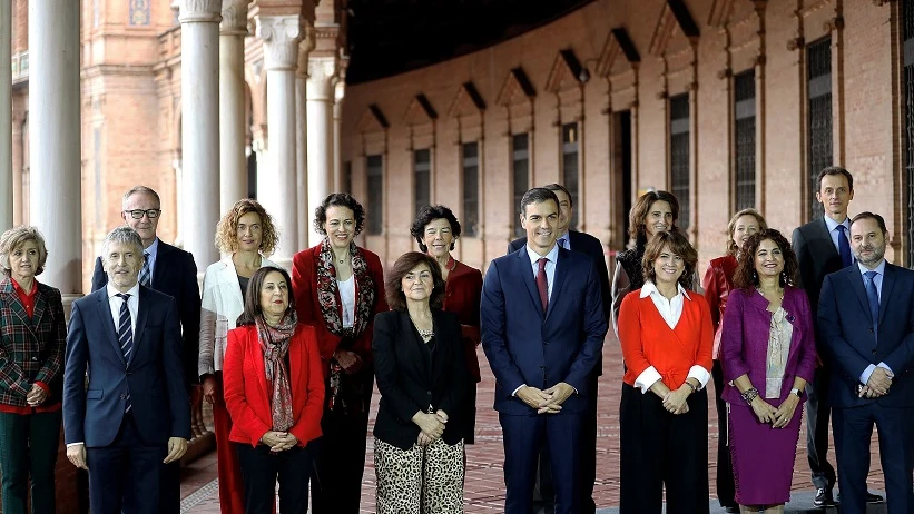 Consejo de ministros celebrado en Sevilla