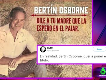 Del "dile a tu madre que la espero en el pajar" al "la huevería está abierta" : las propuestas de los twitteros para el nuevo disco de Bertín Del "dile a tu madre que la espero en el pajar" al "la huevería está abierta" : las propuestas de los twitteros para el nuevo disco de Bertín