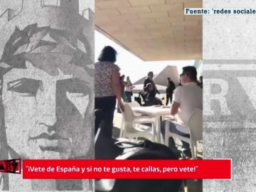 Una mujer increpando a Pablo Echenique Una mujer increpando a Pablo Echenique
