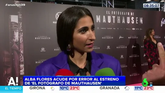 La gran "empanada" de Alba Flores La gran "empanada" de Alba Flores